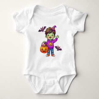 Cute Zombie Halloween Boy T Shirt