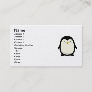 cutebabypenguin visitkort