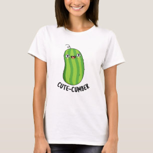 Cutecumber Funny Cucumber Pun T Shirt