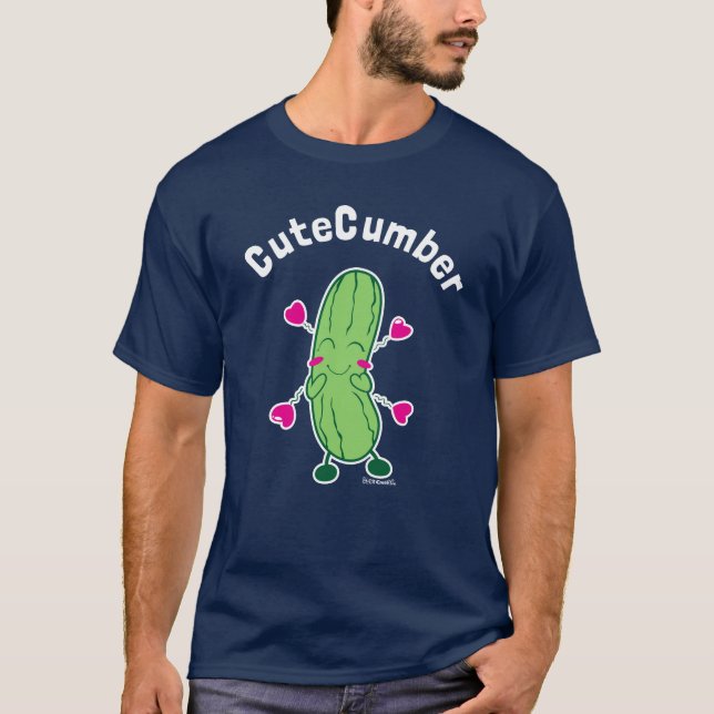 CuteCumber T Shirt (Framsida)