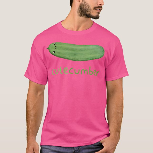 Cutecumber T Shirt (Framsida)