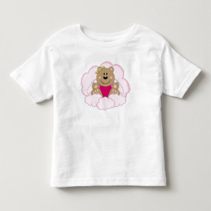 Cutelyn Flicka Angel Bear on Clouds Tee