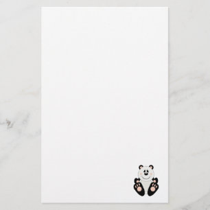 Cutelyn Panda Bear Brevpapper
