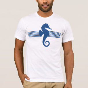 CuteNavy Blue Horse T Shirt