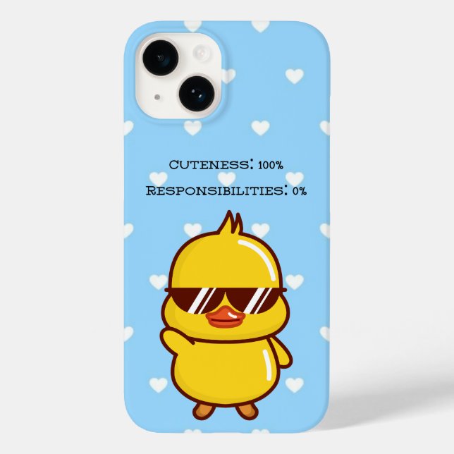 Cuteness 100% Responsibilities 0% | Cute Duck  (Baksida)