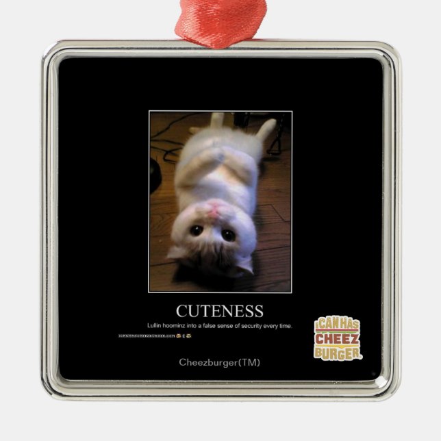 Cuteness Julgransprydnad Metall (Framsidan)