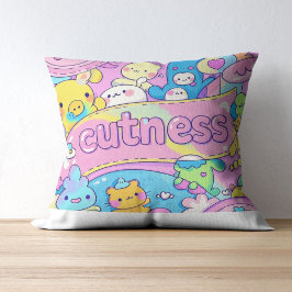 Cuteness Overload ، Kawaii Tecknad Friends" Kaffemugg