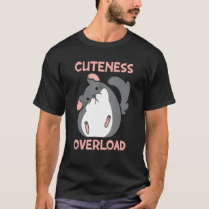 Cuteness Overload Pet Rodent Cute Chinchilla T Shirt