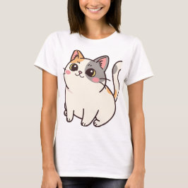 Cutenessand-kattens Tassar T Shirt