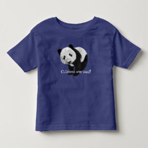 "Cutenessöverbelastning!", med den söta pandaen T Shirt