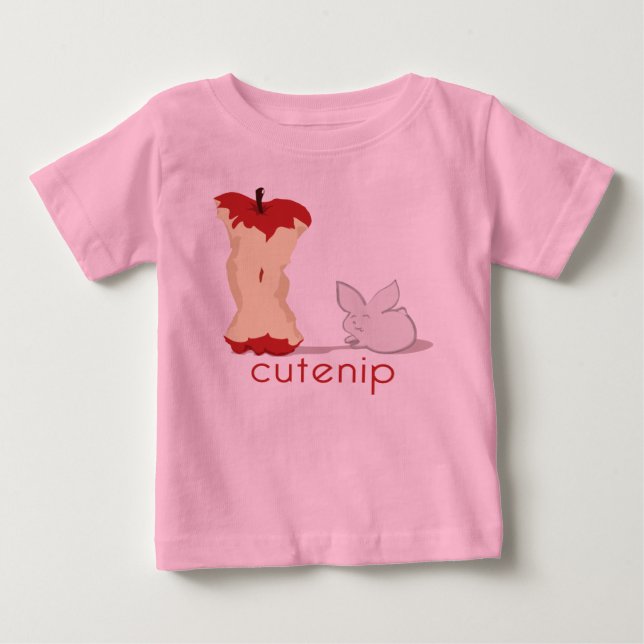 Cutenip barnlångärmad tee shirt (Framsida)