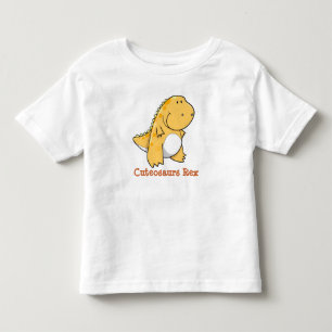 Cuteosaurs för TyrannosaurusRex Dinosaur T-tröja Tee Shirt