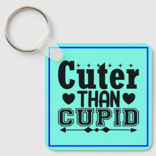 Cuter än Cupid-nyckelkedja Nyckelring