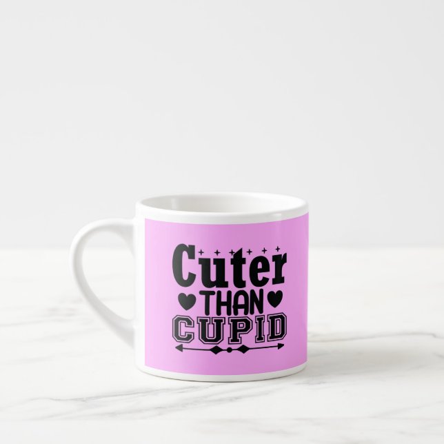 Cuter Than Cupid Espressomugg (Vänster)