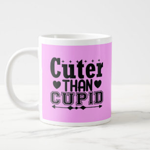 Cuter Than Cupid Jumbo Mugg
