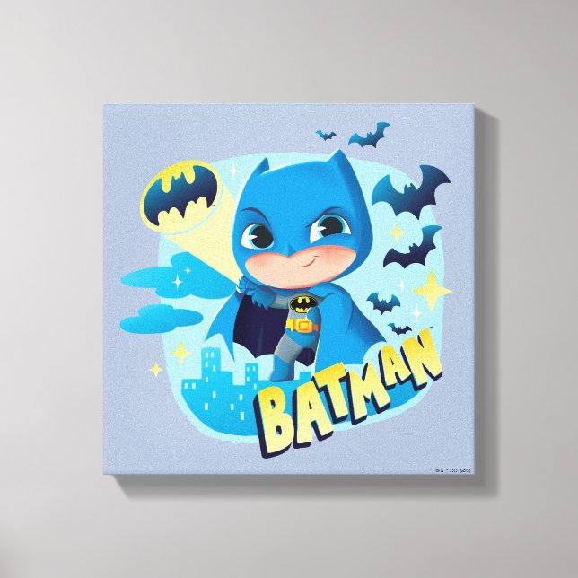 Cuter Than Cute Batman Canvastryck (Framsida)
