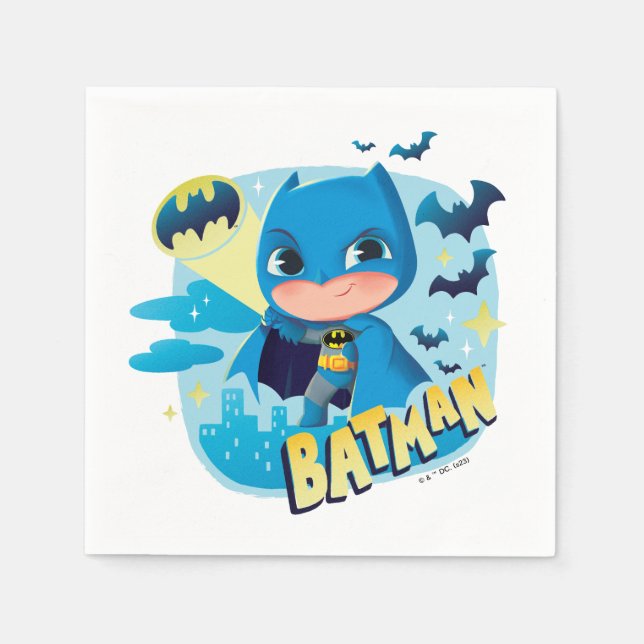 Cuter Than Cute Batman Pappersservett (Framsidan)
