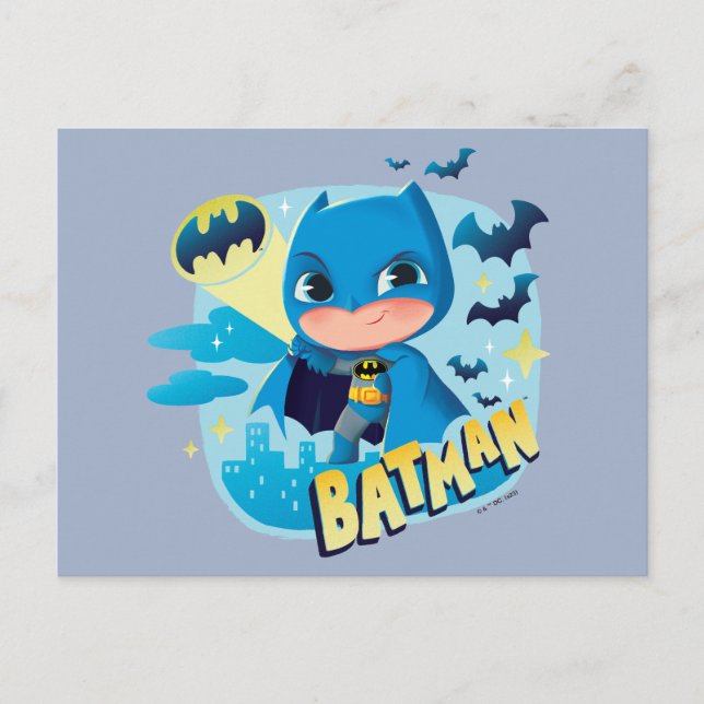 Cuter Than Cute Batman Vykort (Framsida)