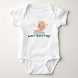 👶 "Cuter Than Puppy" 🐾 💖 T Shirt