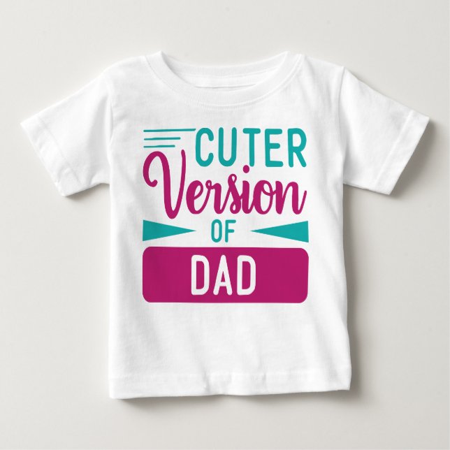 CUTER VERSION AV PAPPA SAYING T SHIRT (Framsida)