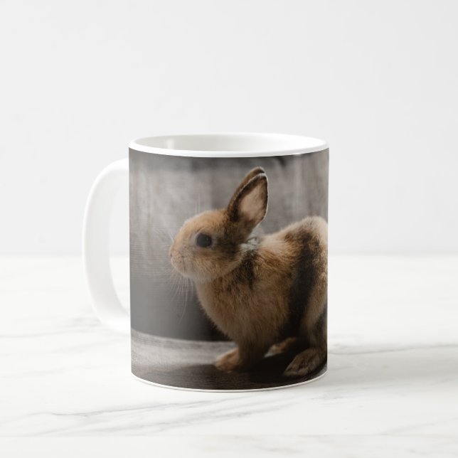 Cutest Baby Animals | Netherland Dwarf Rabbit Kaffemugg (Framsida vänster)