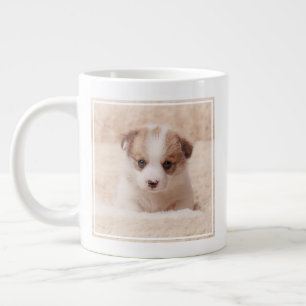 Cutest Baby djur Baby Corgi Jumbo Mugg