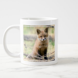 Cutest Baby djur   Baby Fox Jumbo Mugg
