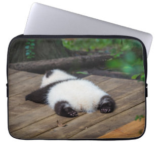 Cutest Baby djur   Baby Giant Panda Sleeping Laptop Fodral