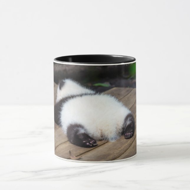 Cutest Baby djur | Baby Giant Panda Sleeping Mugg (Center)