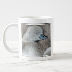Cutest Baby djur Baby Mute Svan Jumbo Mugg