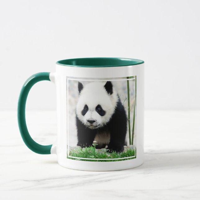Cutest Baby djur | Baby Panda Bear Mugg (Vänster)