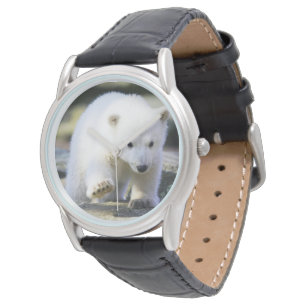 Cutest Baby djur Baby Polar Bear Unge Armbandsur