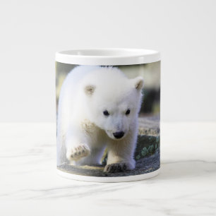 Cutest Baby djur Baby Polar Bear Unge Jumbo Mugg