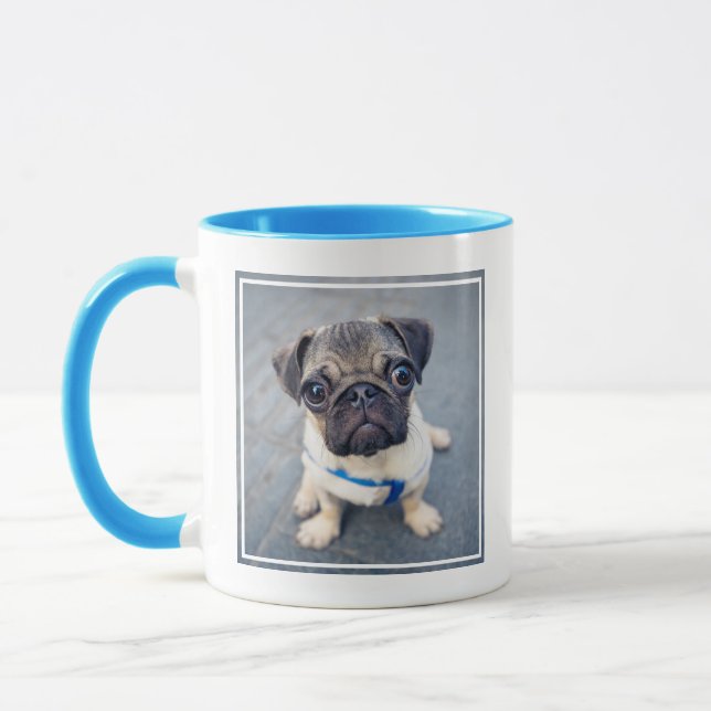 Cutest Baby djur | Baby Pug Mugg (Vänster)