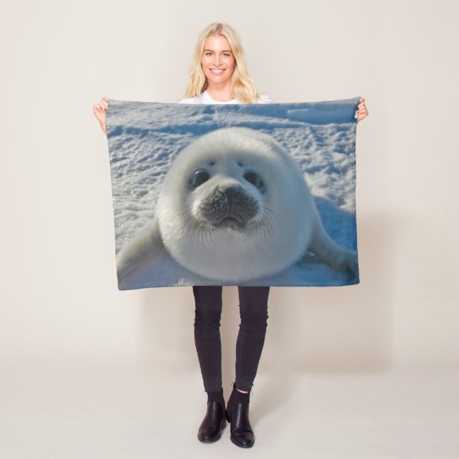 Cutest Baby djur | Baby Seal Fleecefilt (På plats)