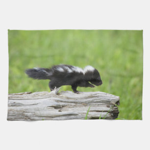 Cutest Baby djur Baby Skunk Kökshandduk