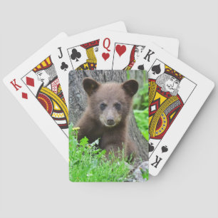 Cutest Baby djur Björn Unge Casinokort