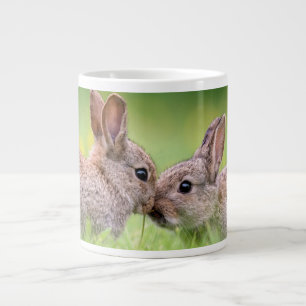 Cutest Baby djur Bunny Kiss Jumbo Mugg