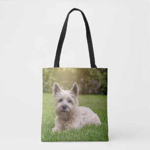 Cutest Baby djur Cairn Terrier Hund Tygkasse