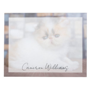 Cutest Baby djur Calico Persian Kitten Anteckningsblock