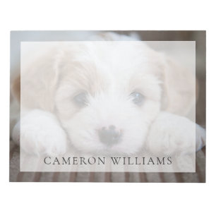Cutest Baby djur Cavashon Puppy Anteckningsblock