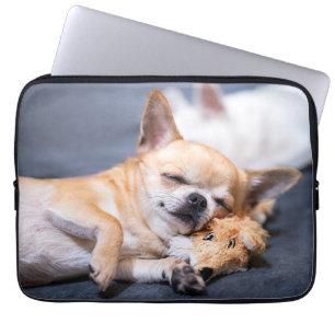 Cutest Baby djur Chihuahua-Hund med rödhårig kyl Laptop Fodral