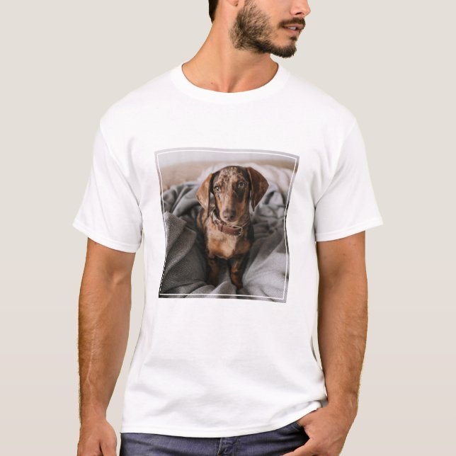 Cutest Baby djur | Chokladäpple Dachshund T Shirt (Framsida)