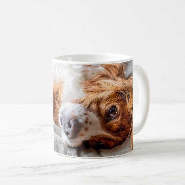 Cutest Baby djur | Cocker Spain Kaffemugg (Framsida höger)