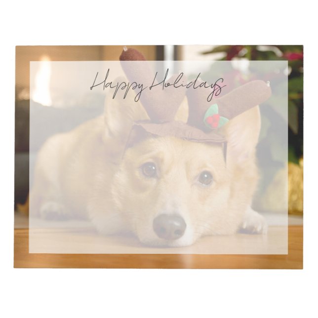 Cutest Baby djur | Corgi julrenar Anteckningsblock (Framsida)