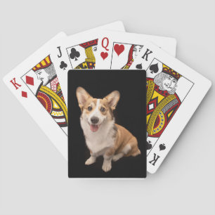 Cutest Baby djur Corgi Puppy Smile Casinokort