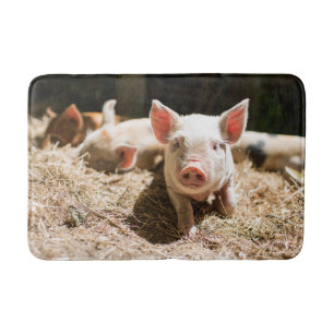 Cutest Baby djur Cute Baby Piglet Badrumsmatta