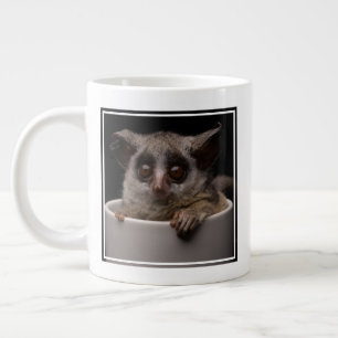 Cutest Baby djur Cute Bushbaby Jumbo Mugg