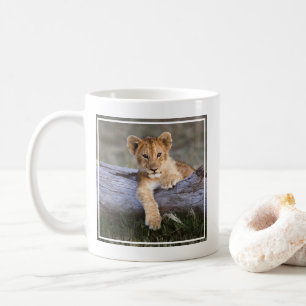 Cutest Baby djur Cute Lejonare Unge Kaffemugg