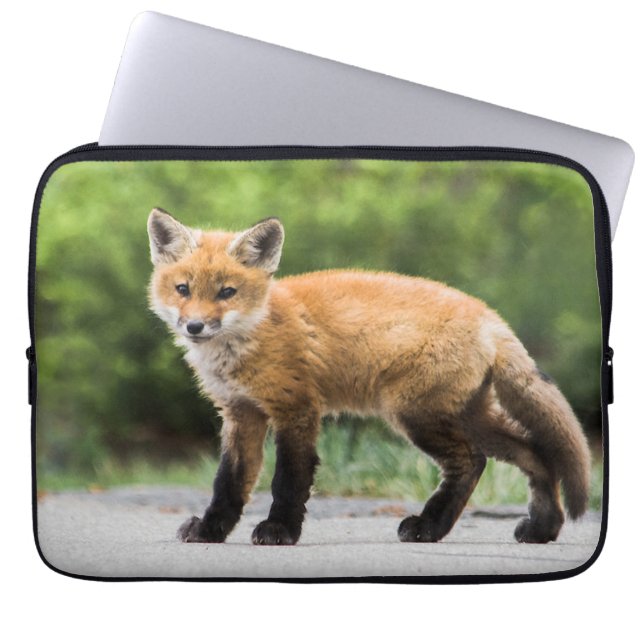 Cutest Baby djur | Cutey Fox Laptop Fodral (Framsidan)